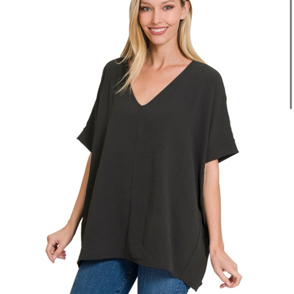 zenana airflow top in black